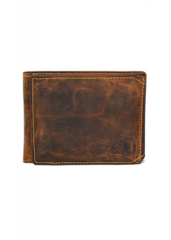 Vintage-Leder Geldbörse, braun